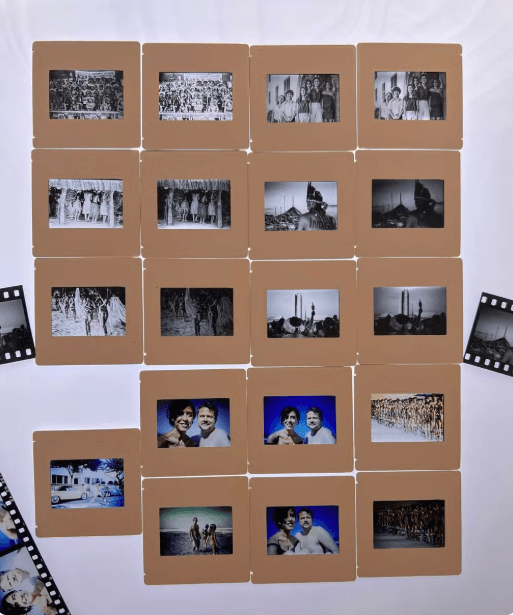 Slides preparados pela equipe do laboratório da capital paranaense foram usados no filme Ainda Estou Aqui — Foto: Lab:Lab Analógico