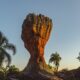 Parque Estadual de Vila Velha com balões de ar em Ponta Grossa
